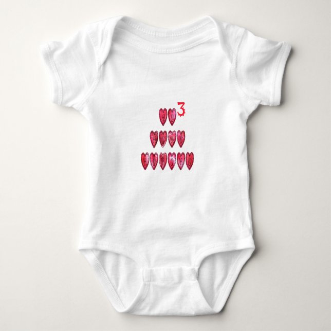 Hohoho Hearts Santa Coola T-shirt (Framsida)
