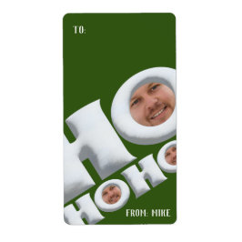 HOHOHO! Långmärkesdekaler i helgdag pappa Fraktsedel