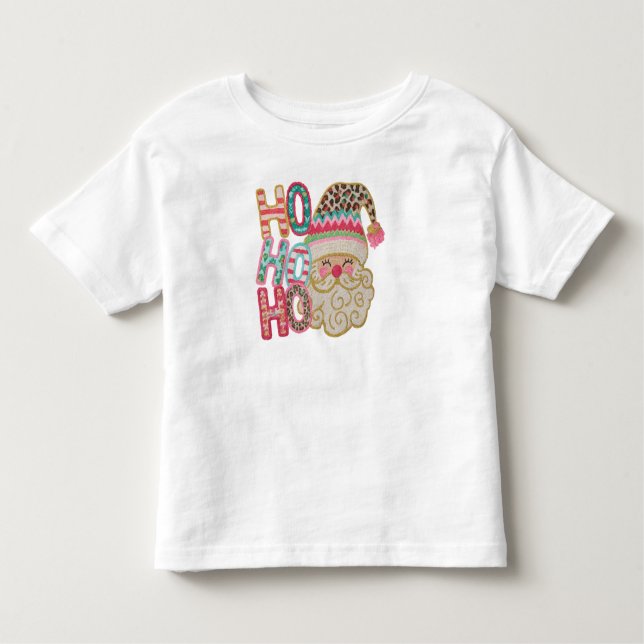 HOHOHO MERRY CHRISTMAS T-Shirt (Framsida)