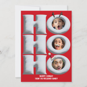 HOHOHO! Skapa ditt eget helgdag-kort Julkort