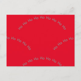 Hohohoho-vykort Vykort