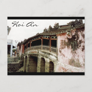 hoi an bridge Vietnam Vykort