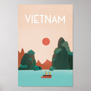 HOi An Town Vietnam-reseaffisch Poster