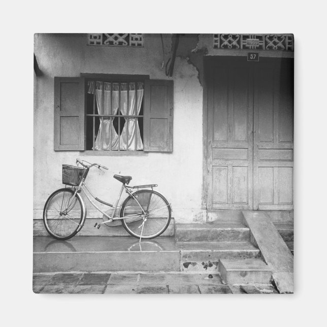 Hoi An Vietnam, Hus med cykel Magnet (Framsidan)
