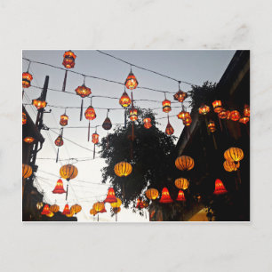 Hoi An Vietnam Lanterns Vykort