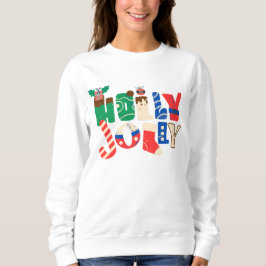 hoIly joIly färg christmas T Shirt