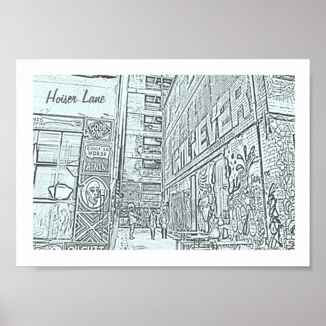 Hoiser Lane Poster (Framsidan)