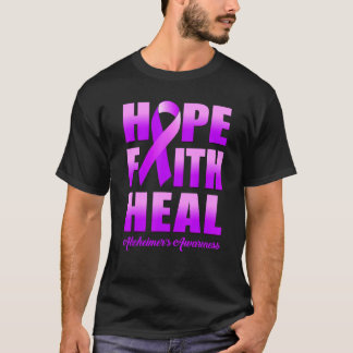 Hoith Heal Alzheimers medvetenhet T Shirt