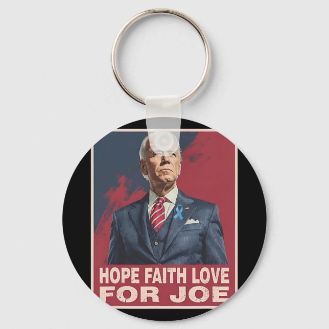 Hoith Kärlek för Joe Pray för Joe som stod med Nyckelring (Framsida)