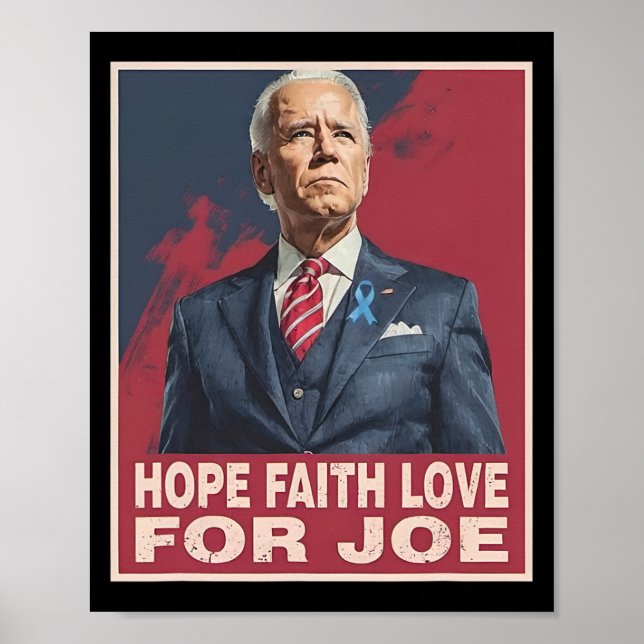 Hoith Kärlek för Joe Pray för Joe som stod med Poster (Framsidan)