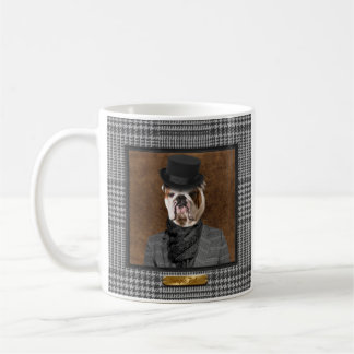 Hoity Toity House Anpassade Dapper Bulldog Mugg