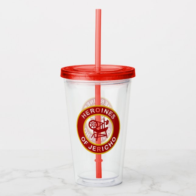 HOJ Acrylic Tumbler Take Away Mugg (Framsida)