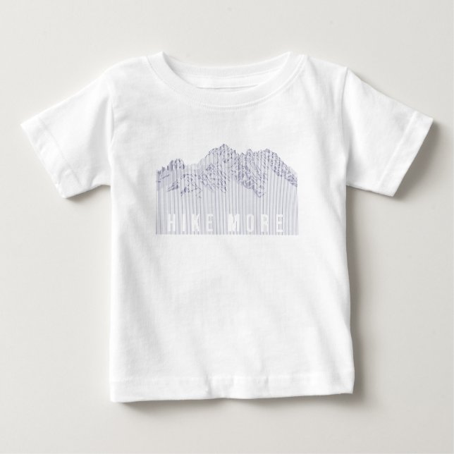 Höj antalet berg t shirt (Framsida)