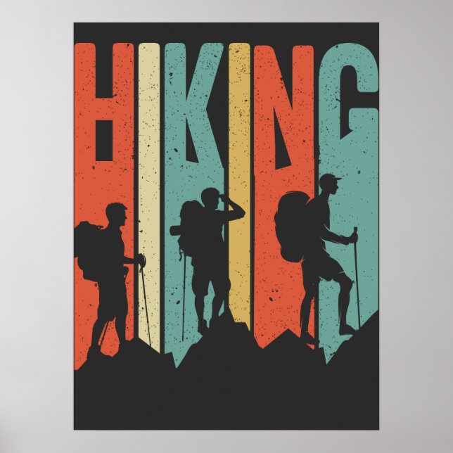Höj Äventyr, Vintage, högt Poster (Framsidan)