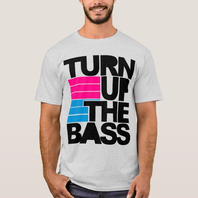 Höj bass t shirt (Framsida)