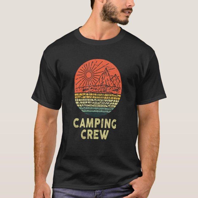 Höj Camp Matching Campfire, sommarvakningsplats T Shirt (Framsida)