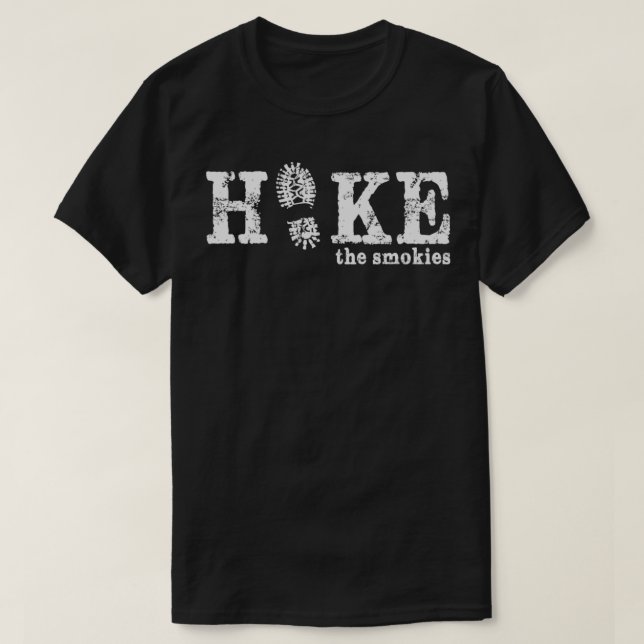 Höj de Underbara rökiga bergen T Shirt (Design framsida)