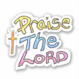 Höj den kristne herre citatet med Kor Klistermärken