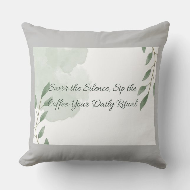 Höj ditt hem med komfort och charm kudde (Framsida)