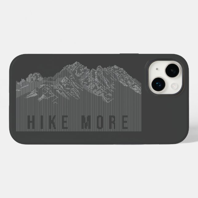 Höj fler berg Vita Fodral-Mate iphone case (Baksida (horisontell))