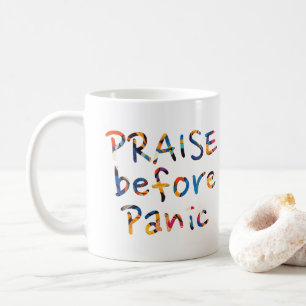 Höj före Panic Kaffemugg