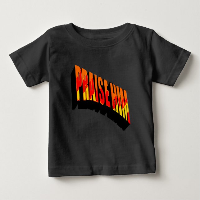 Höj Him Baby Bodykostym T Shirt (Framsida)