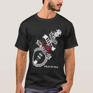 Höj honom med strängarna - Banjo Player Bluegra T Shirt