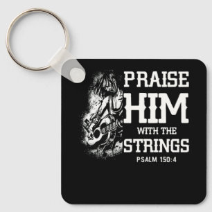 Höj honom med strängarna Psalm 150 4 Kristus Bas Nyckelring