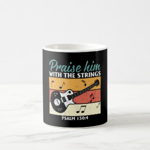 Höj honom med String Kaffemugg