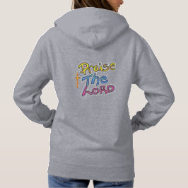 Höj LORD Faith Quote med färgfull text T Shirt