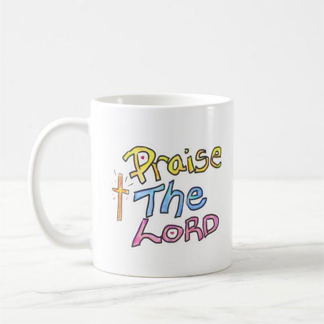 "Höj LORD" med Kor Christian Dam Kaffemugg (Vänster)