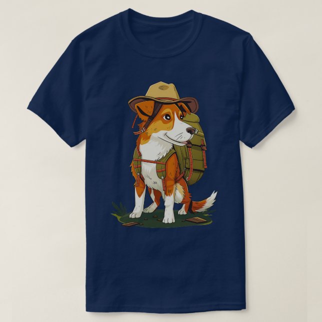 Höj med Hund T Shirt (Design framsida)