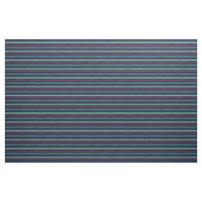 Höj Mörk Lila blått Grönt Vattenfärg Rand Tyg (Fat Quarter)