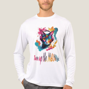 Höj muskeln - den bästa kattmusikfärgen t shirt