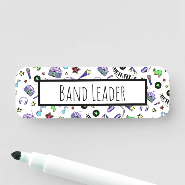 Höj muskeln namnbricka (På plats)