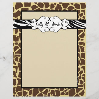 Höj- och Chic - djurutskrift