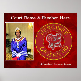 HOJ Personalize Photo Poster