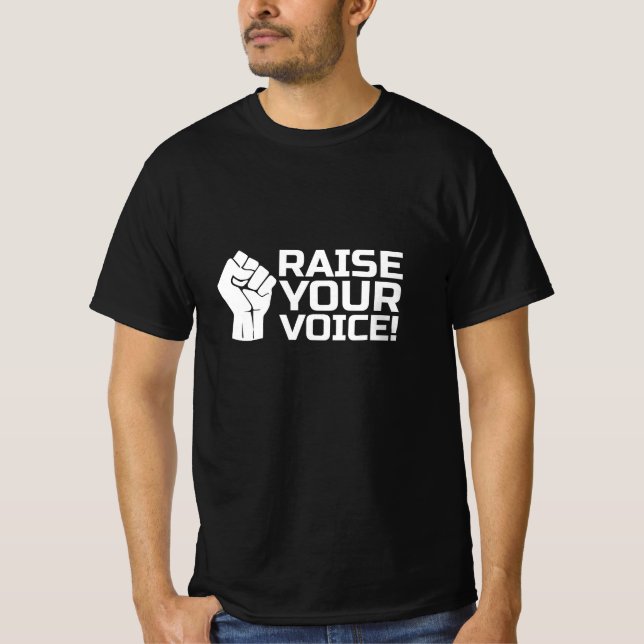 Höj Rösten 2 W T Shirt (Framsida)