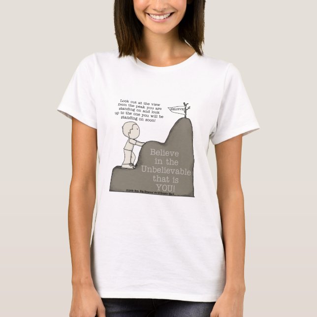 Höj till topp t shirt (Framsida)