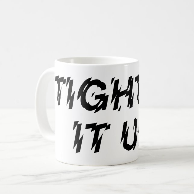 HÖJA DEN! KAFFEMUGG (Framsida vänster)