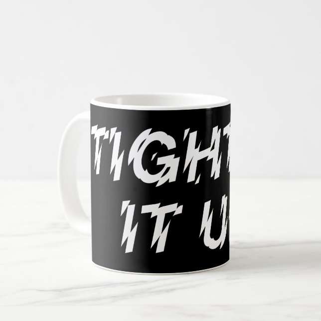 HÖJA DEN! KAFFEMUGG (Framsida vänster)