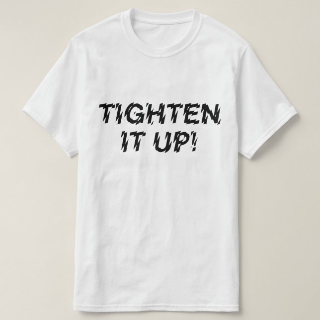 HÖJA DEN! T SHIRT (Design framsida)