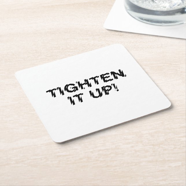 HÖJA DEN! UNDERLÄGG PAPPER KVADRAT (Vinklad)