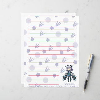 Hoja Sakuya Izayoi TOUHOU LOSTWORD