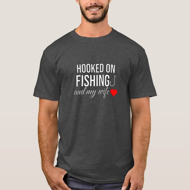 Hojad vid fiske i make t shirt (Framsida)