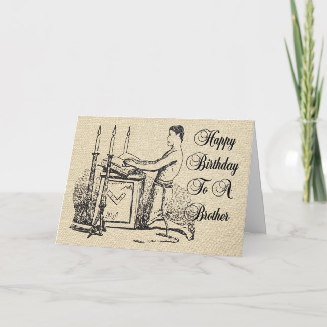 Höjande årsdag kort (Framsida)