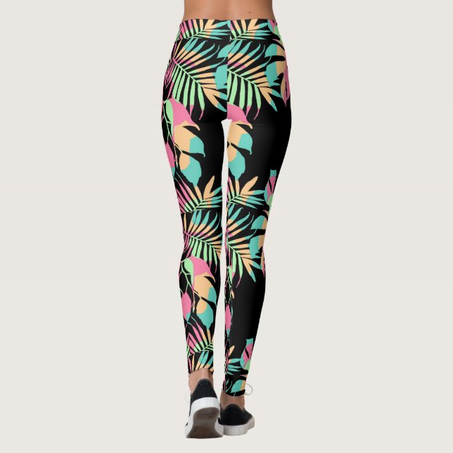 Hojas de colores leggings (Baksida)