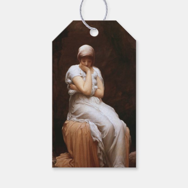 Höjd (av Frederic Leighton) Presentetikett (Framsidan)