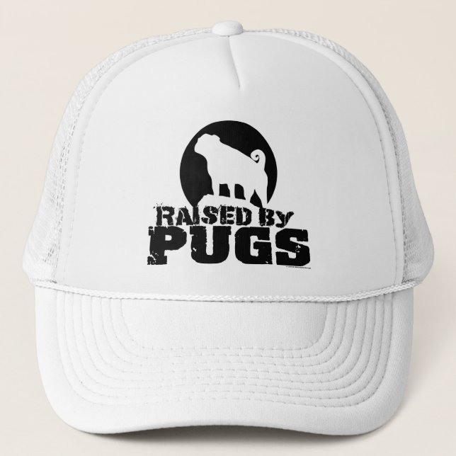 HÖJD AV PUGS Hat Truckerkeps (Framsida)