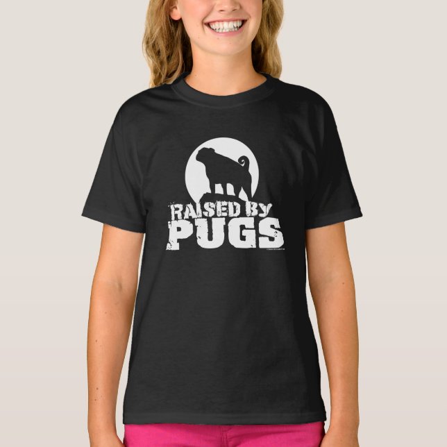 HÖJD AV PUGS-Mörken Tee Shirt (Framsida)